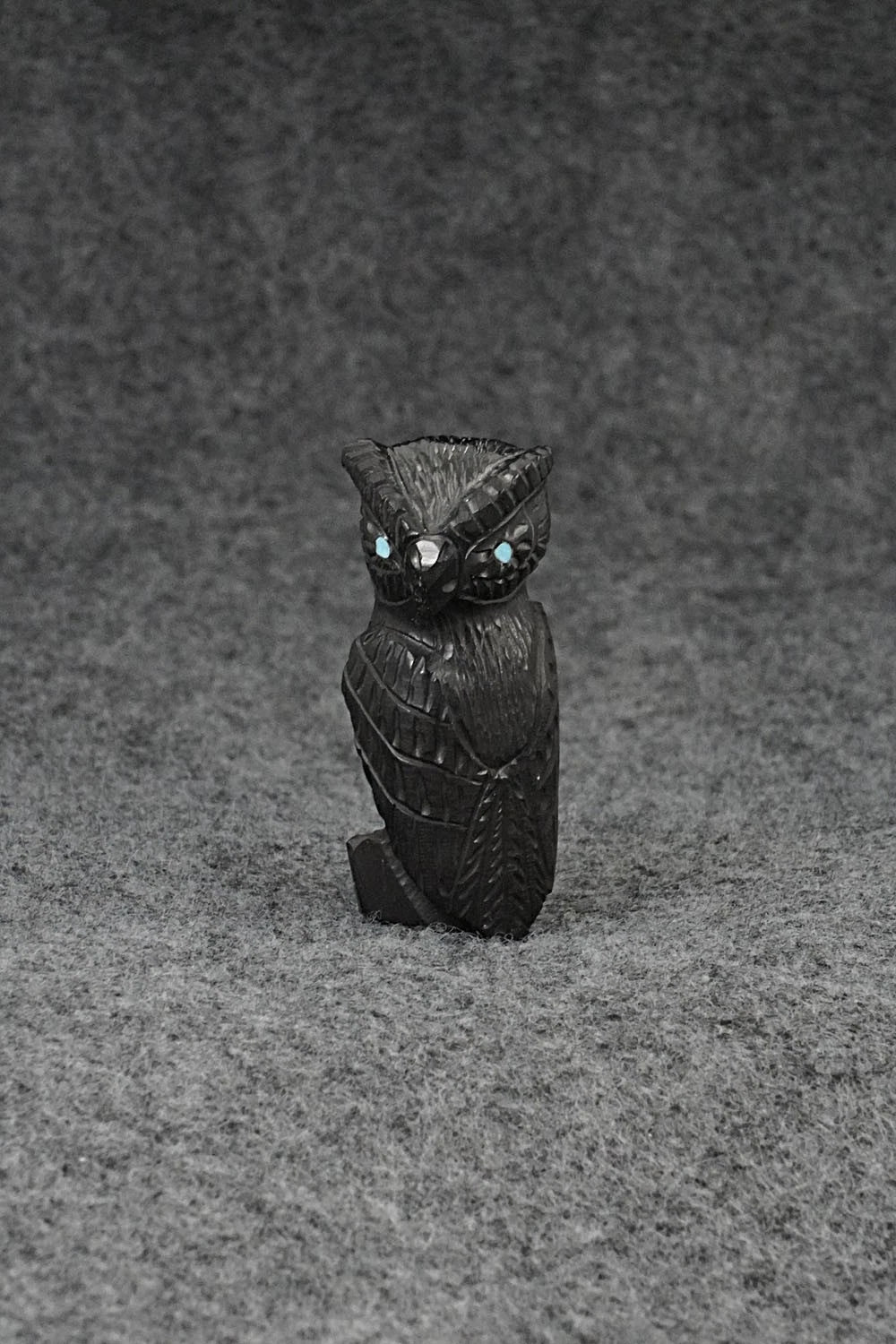 Owl Zuni Fetish Carving - Chris Peina