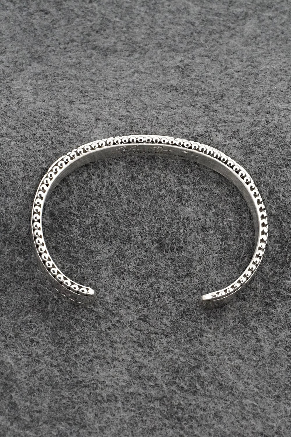 Sterling Silver and 14k Gold Bracelet - Jonathan Nez
