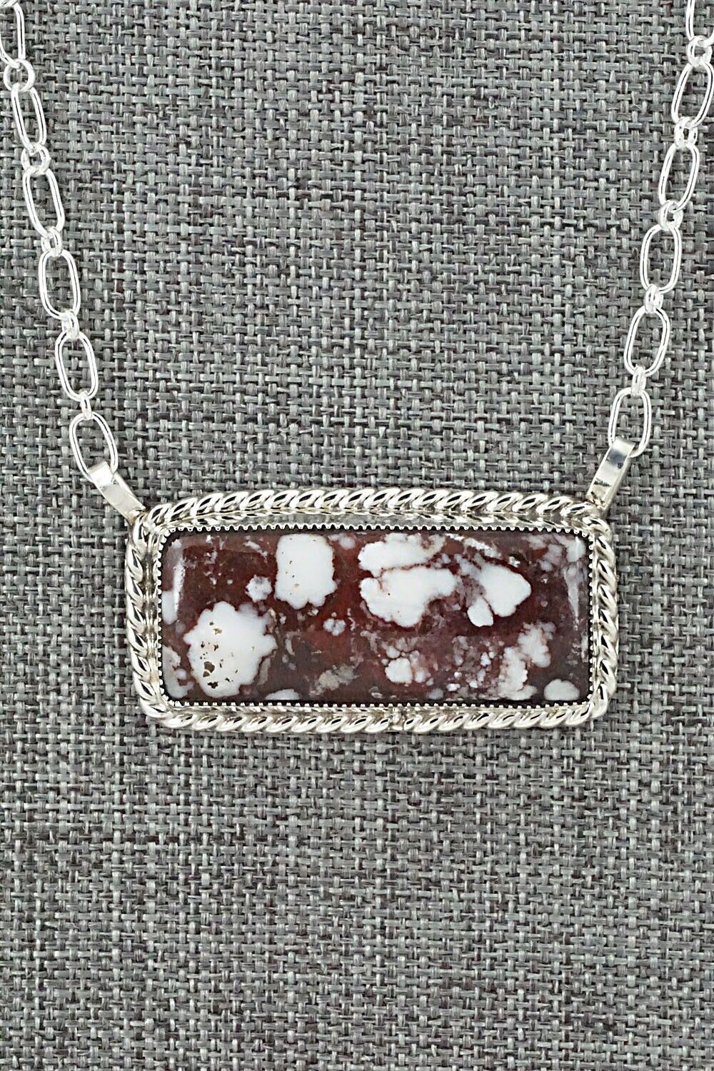 Wild Horse & Sterling Silver Necklace - Angie Platero