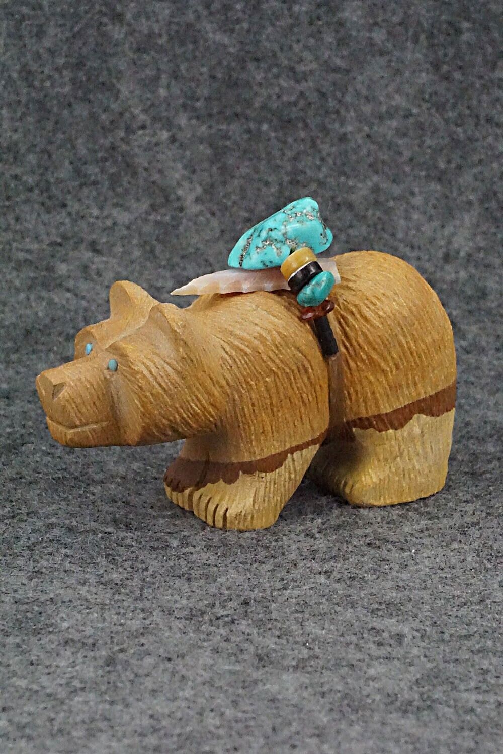 Bear Zuni Fetish Carving - Douglas Martza