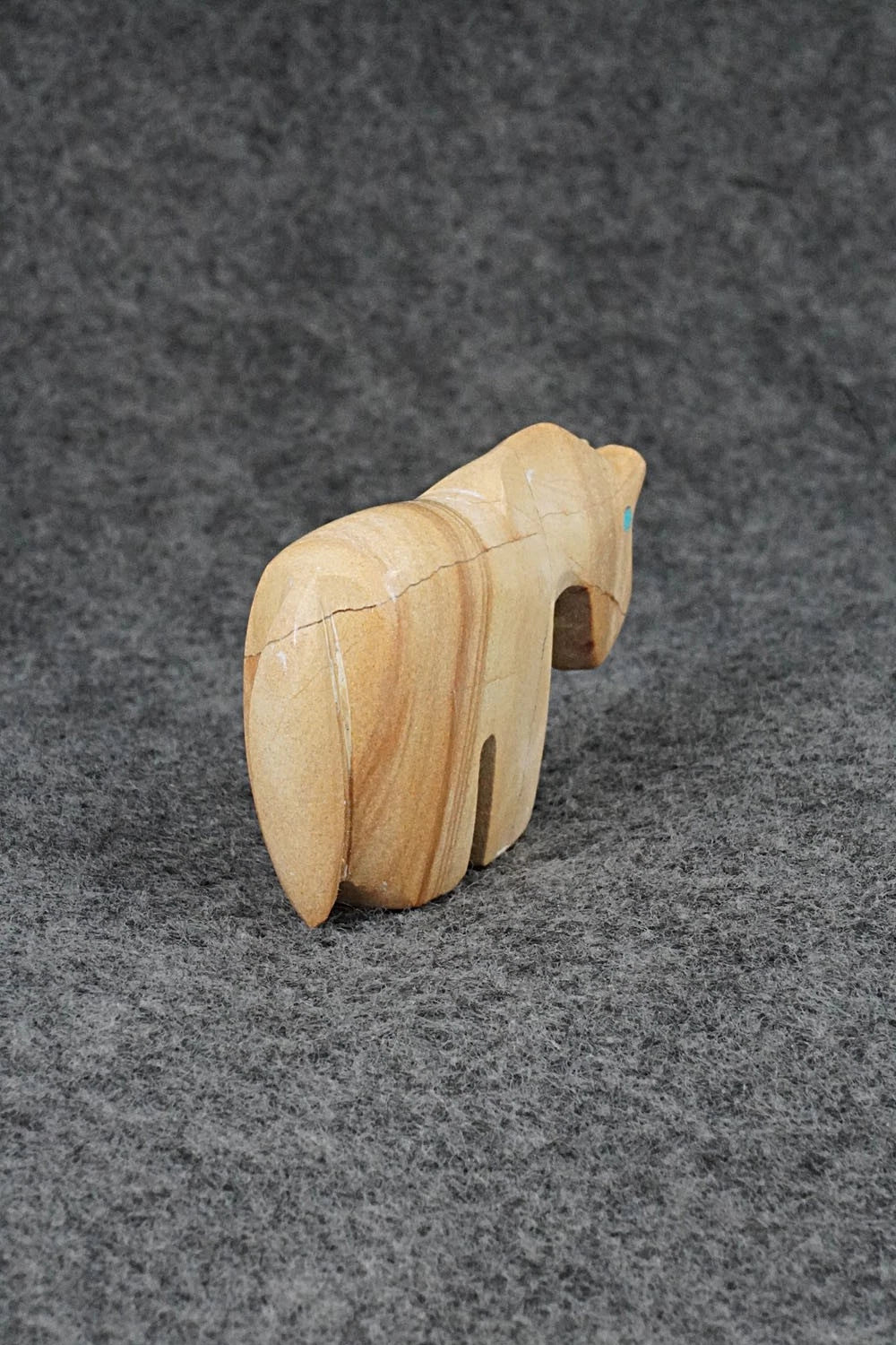Horse Zuni Fetish Carving - Bernard Laiwakete