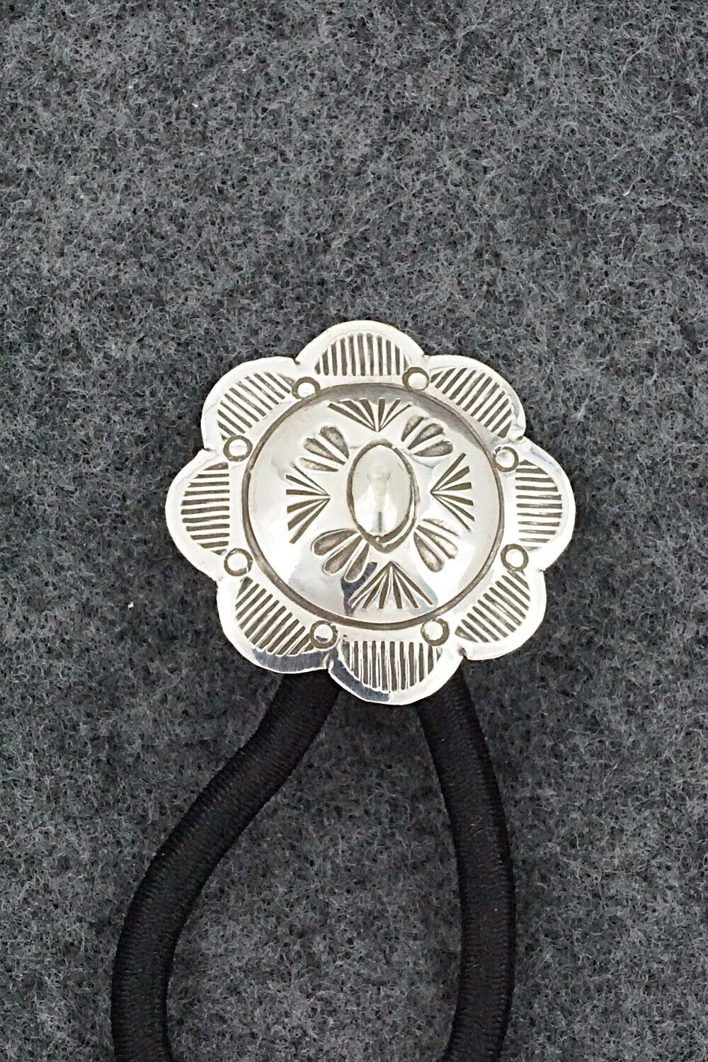 Sterling Silver Hair Tie - Bertha Begay