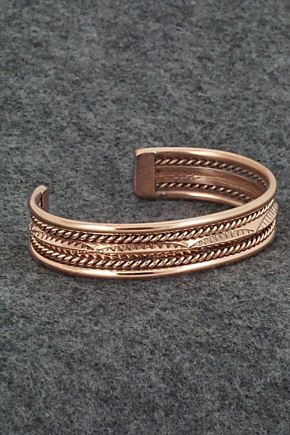 Copper Bracelet - Elaine Tahe