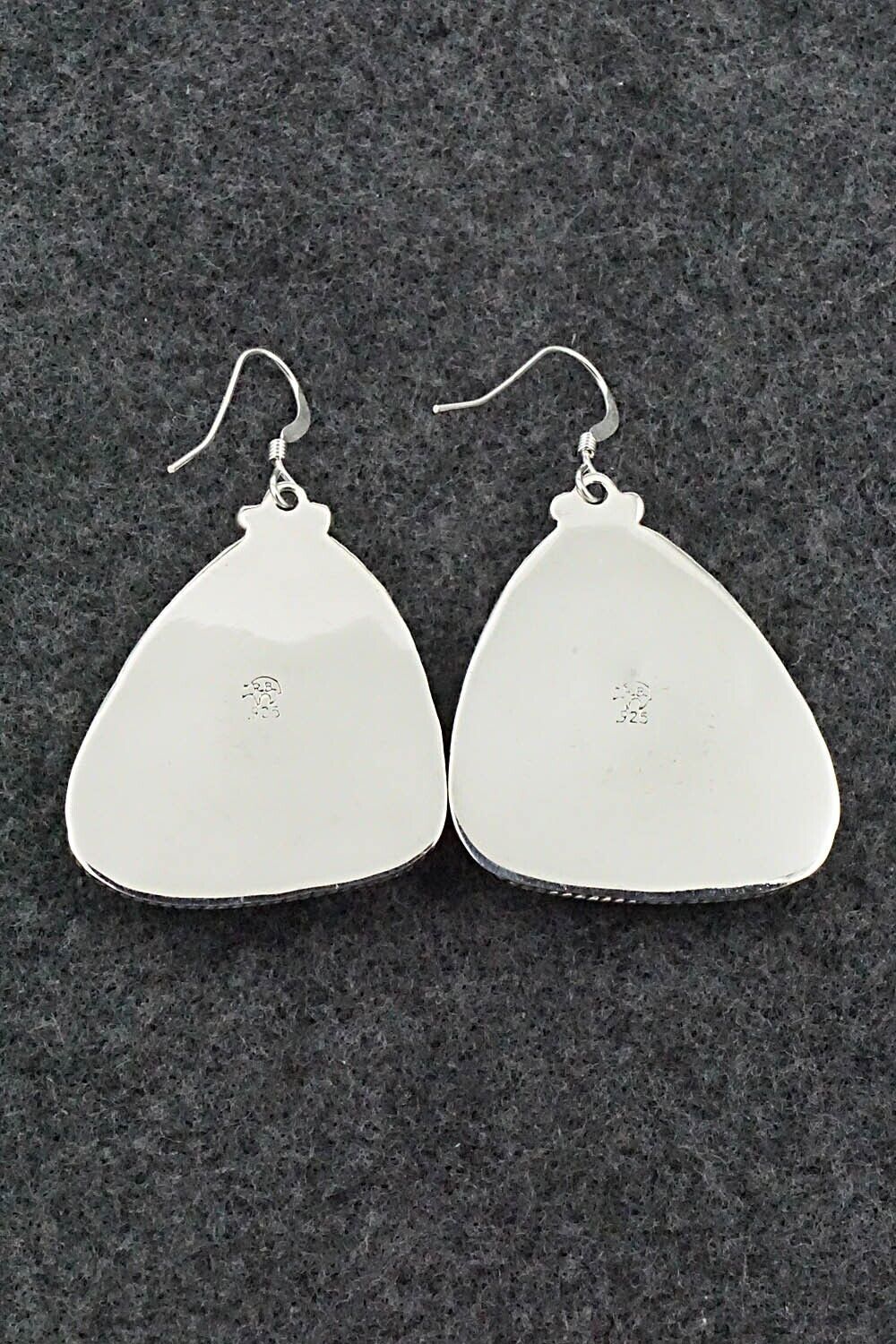 Turquoise & Sterling Silver Earrings - Sharon McCarthy