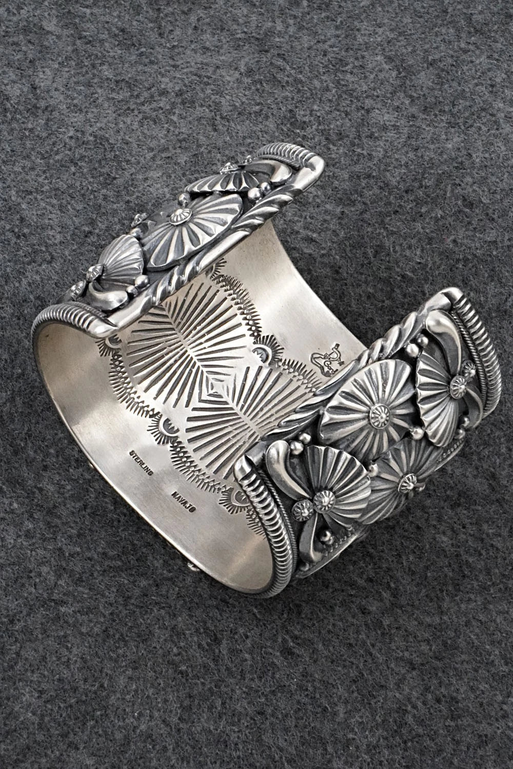 Turquoise & Sterling Silver Bracelet - Delbert Gordon