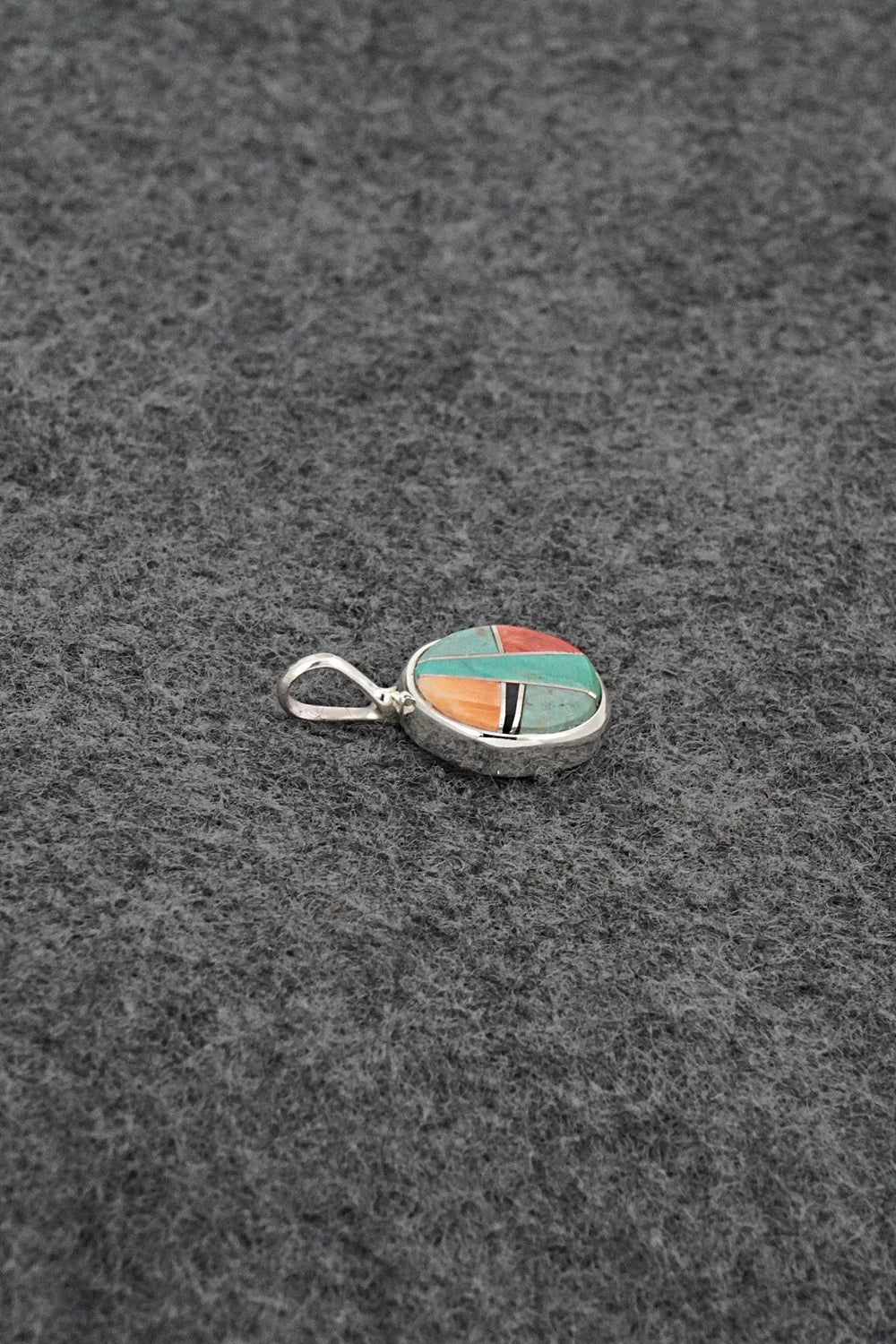 Multi-Stone & Sterling Silver Pendant - Joseph Martinez