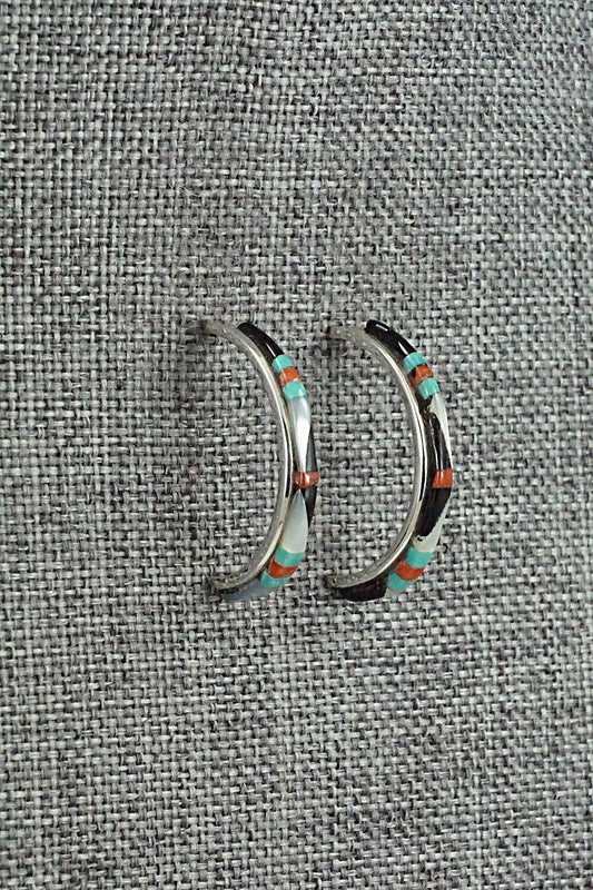 Multi-Stone & Sterling Silver Earrings - Jeannette Chavez