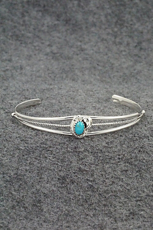 Turquoise & Sterling Silver Bracelet - Harris Largo