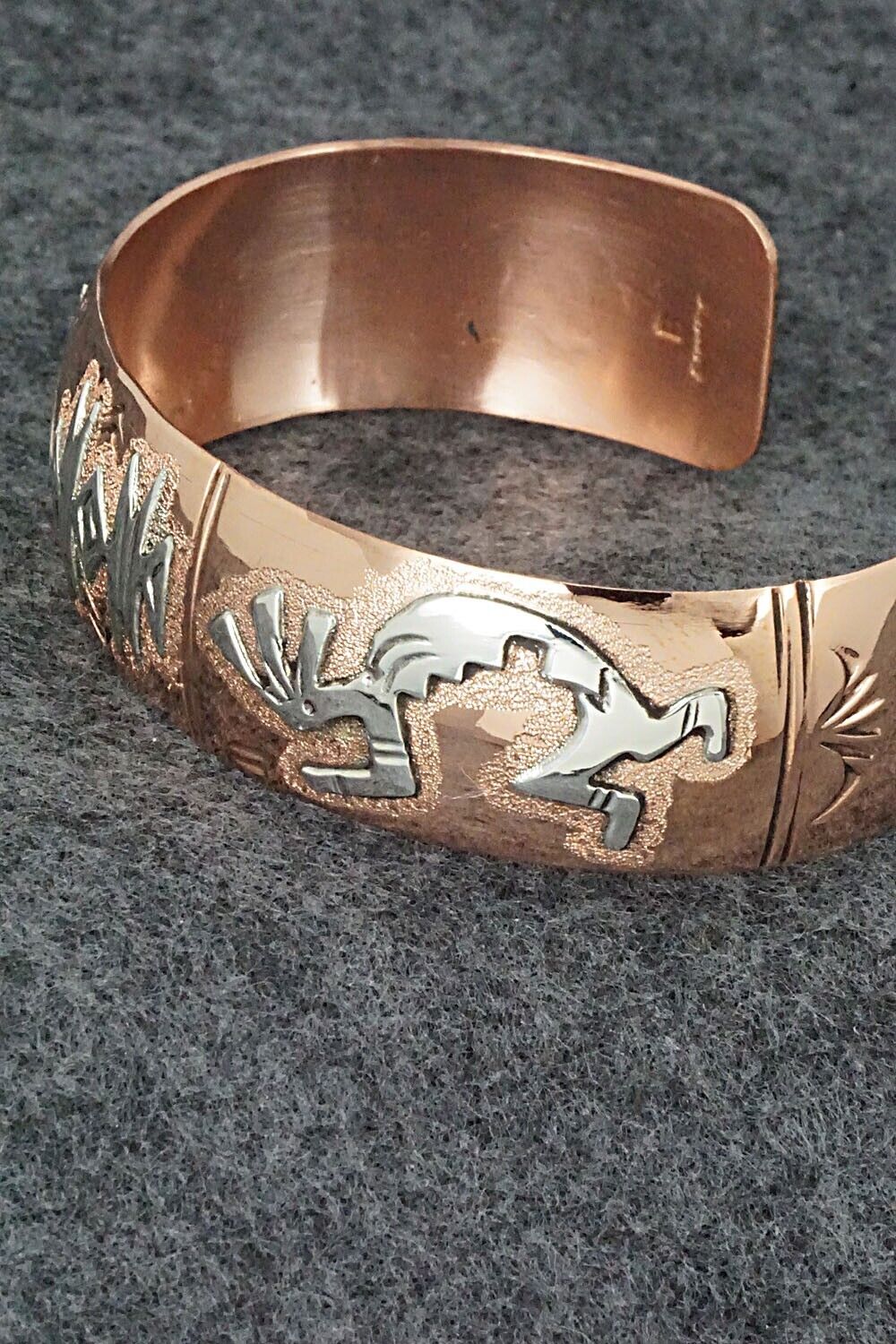 Copper & Sterling Silver Bracelet - Charlene Begay
