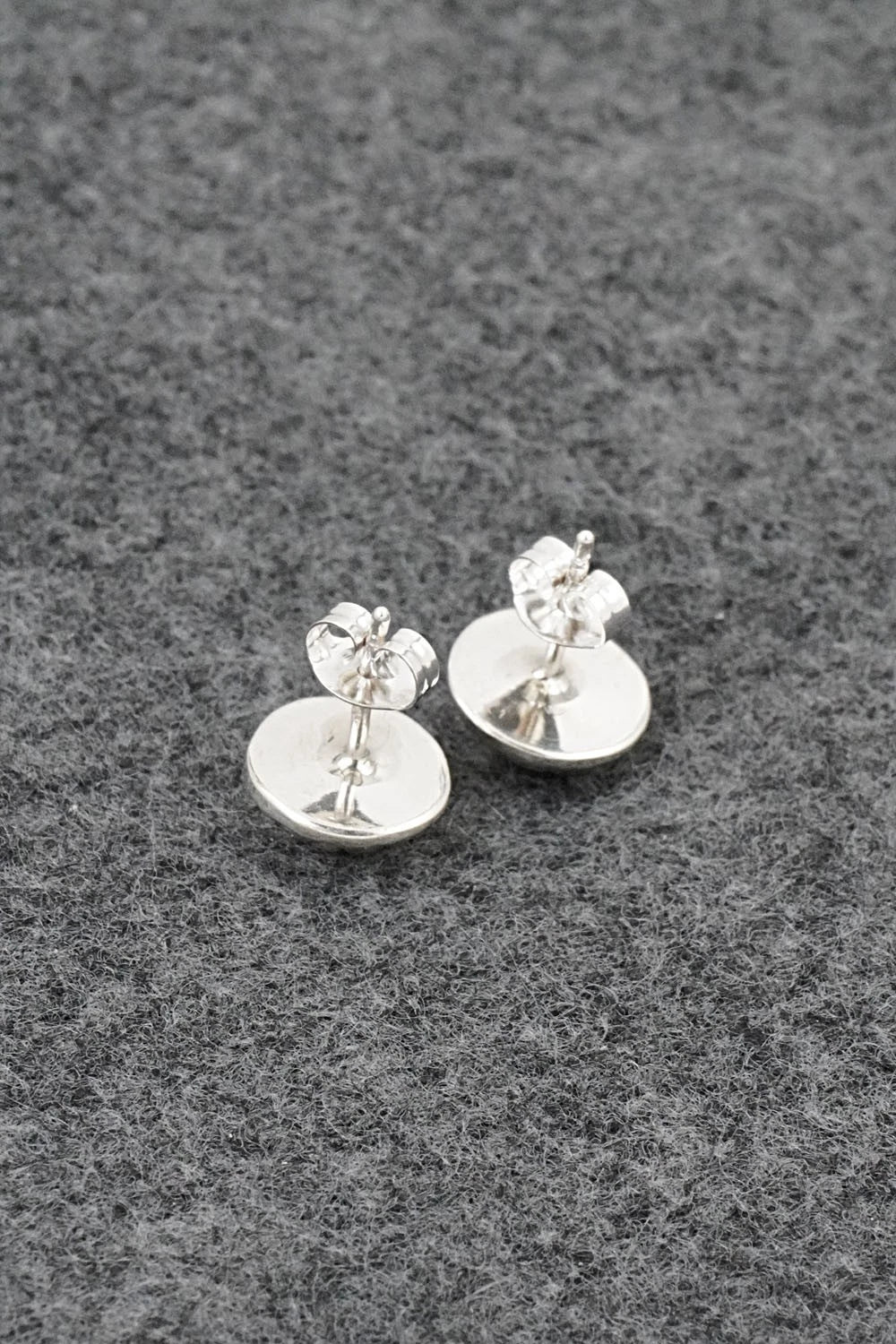 Sterling Silver Earrings - Marie Yazzie