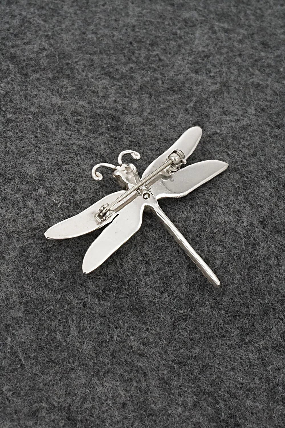 Spiny Oyster & Sterling Silver Pendant/Pin - Lee Charley
