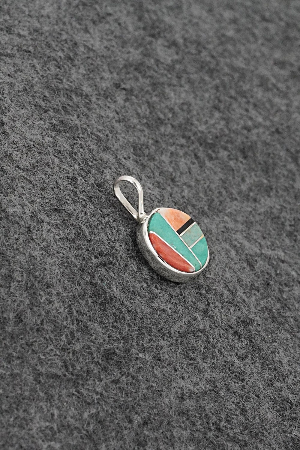 Multi-Stone & Sterling Silver Pendant - Joseph Martinez
