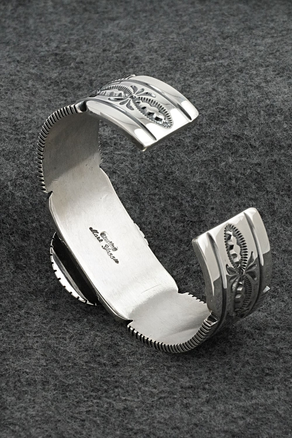 Turquoise & Sterling Silver Bracelet - Mark Yazzie