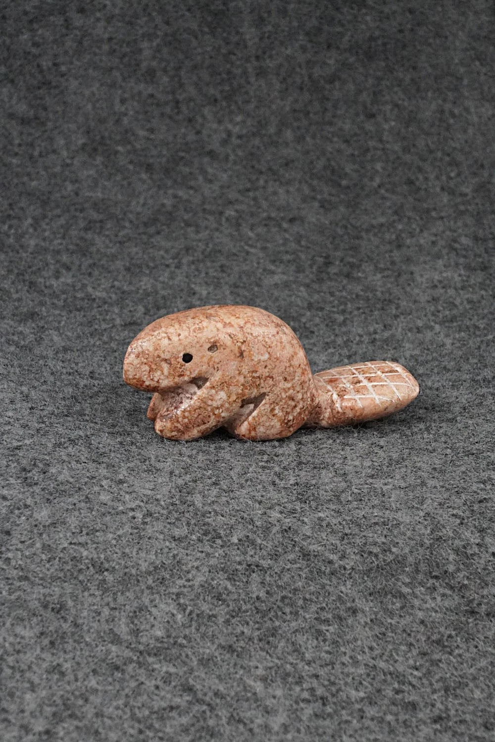 Beaver Zuni Fetish Carving - Justin Red Elk