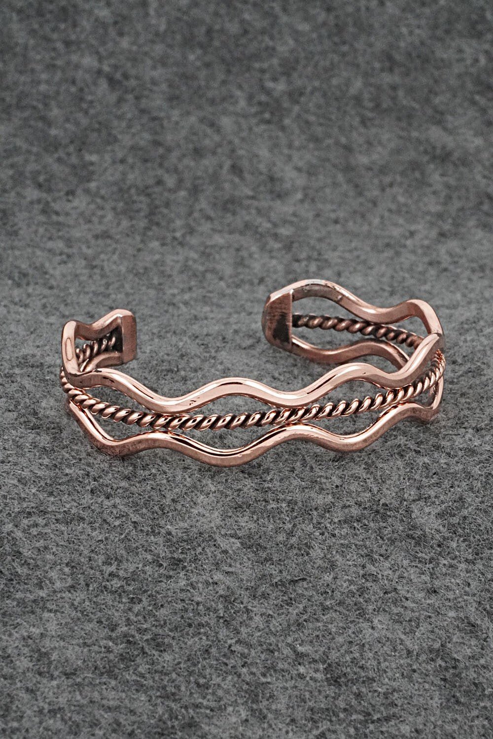 Copper Bracelet - Elaine Tahe
