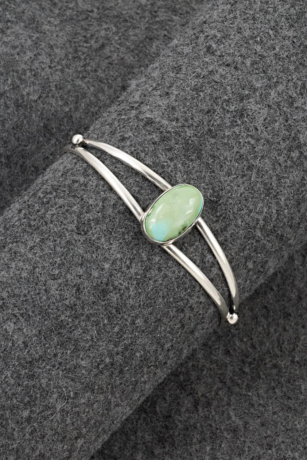 Turquoise & Sterling Silver Bracelet - Rosemary Saunders