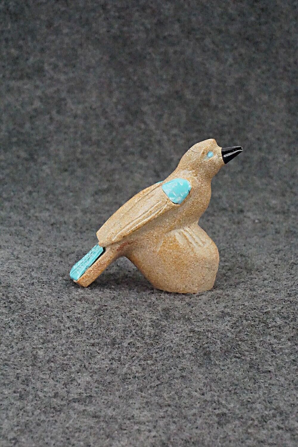 Bird Zuni Fetish Carving - Freddie Leekya