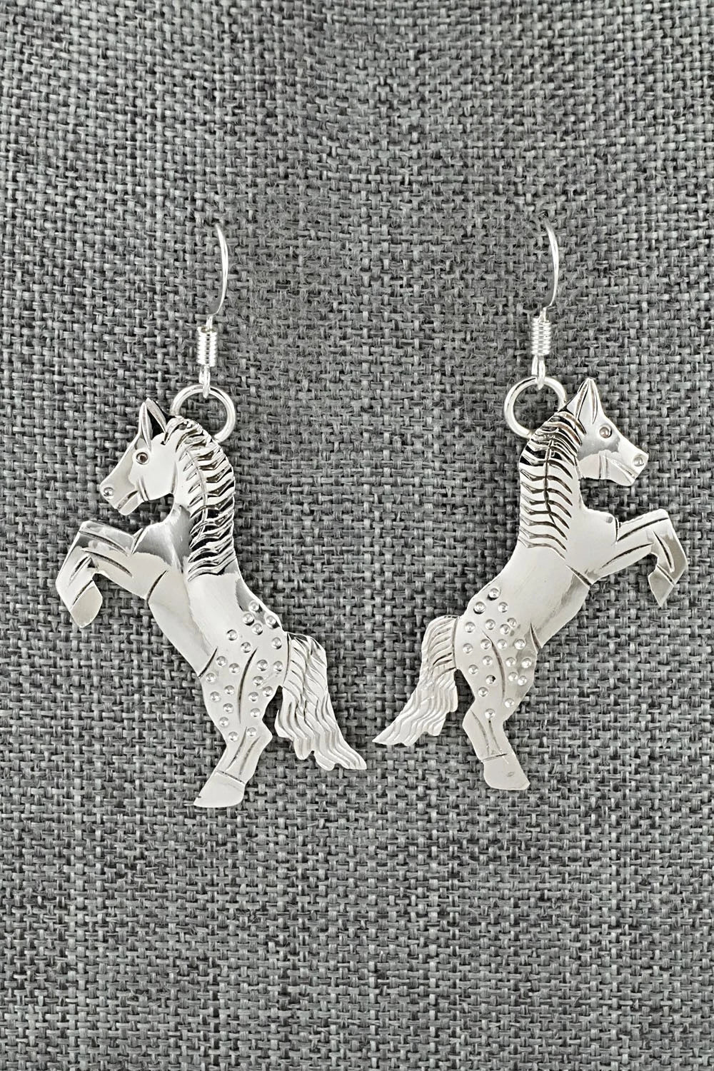 Sterling Silver Earrings - Louise Yazzie