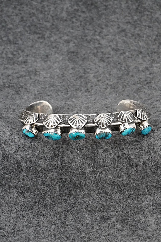 Turquoise & Sterling Silver Bracelet - Delbert Arviso