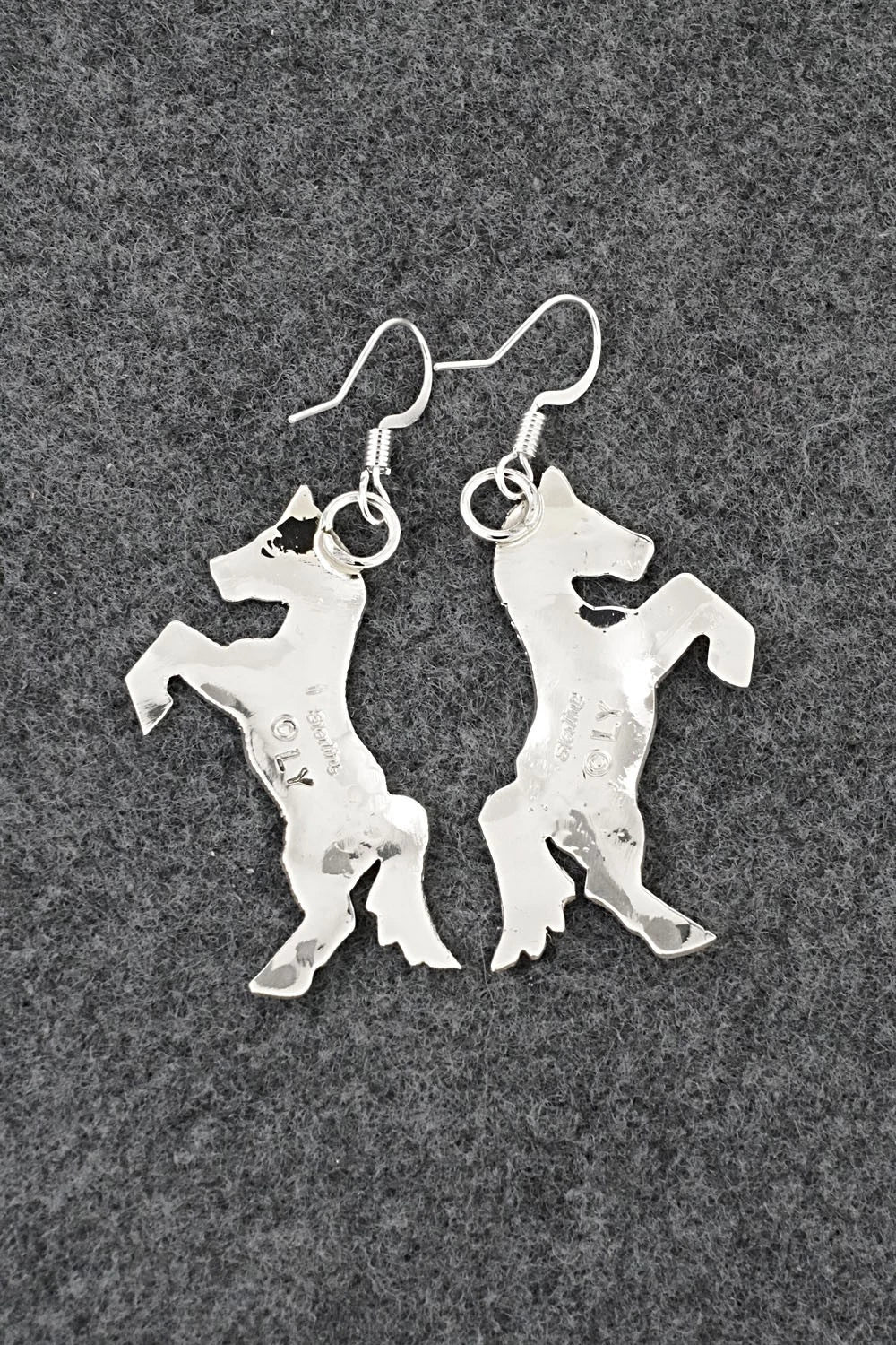 Sterling Silver Earrings - Louise Yazzie