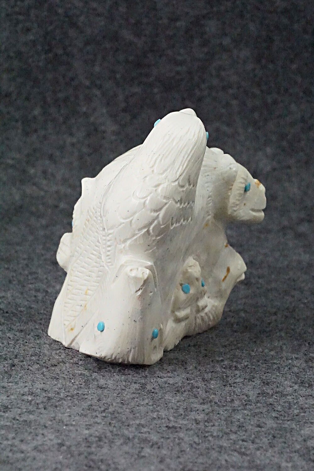 Six Direction Zuni Fetish Carving - Derrick Kaamasee