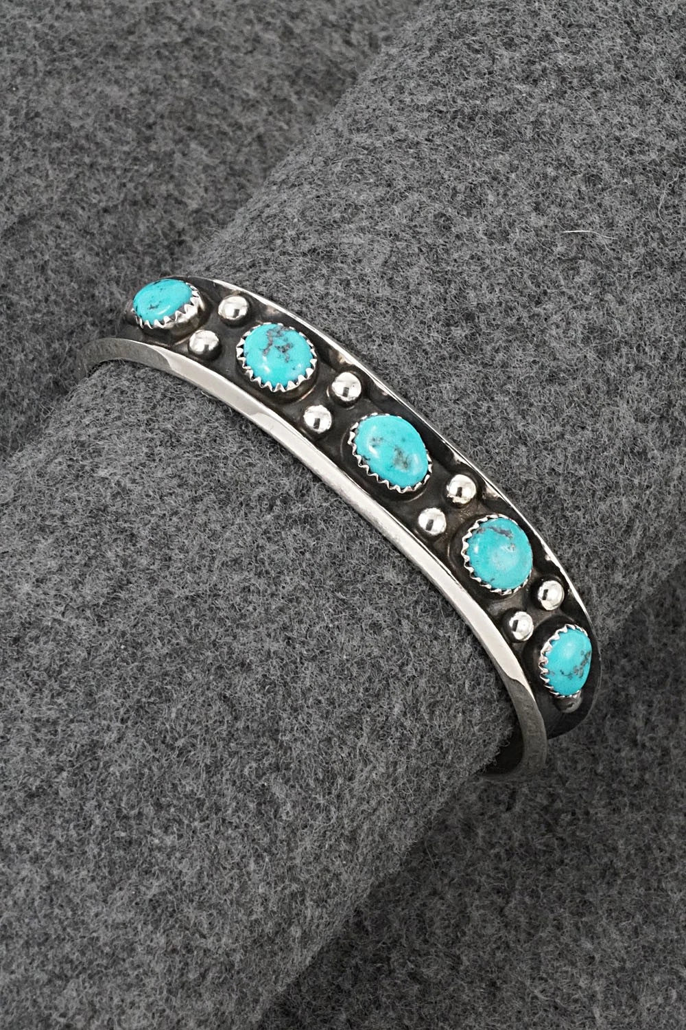 Turquoise & Sterling Silver Bracelet - Paul Largo