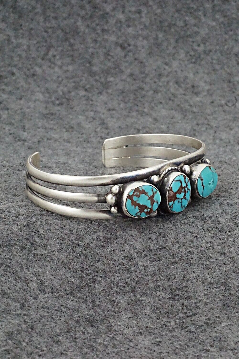 Turquoise & Sterling Silver Bracelet - Darrin Livingston