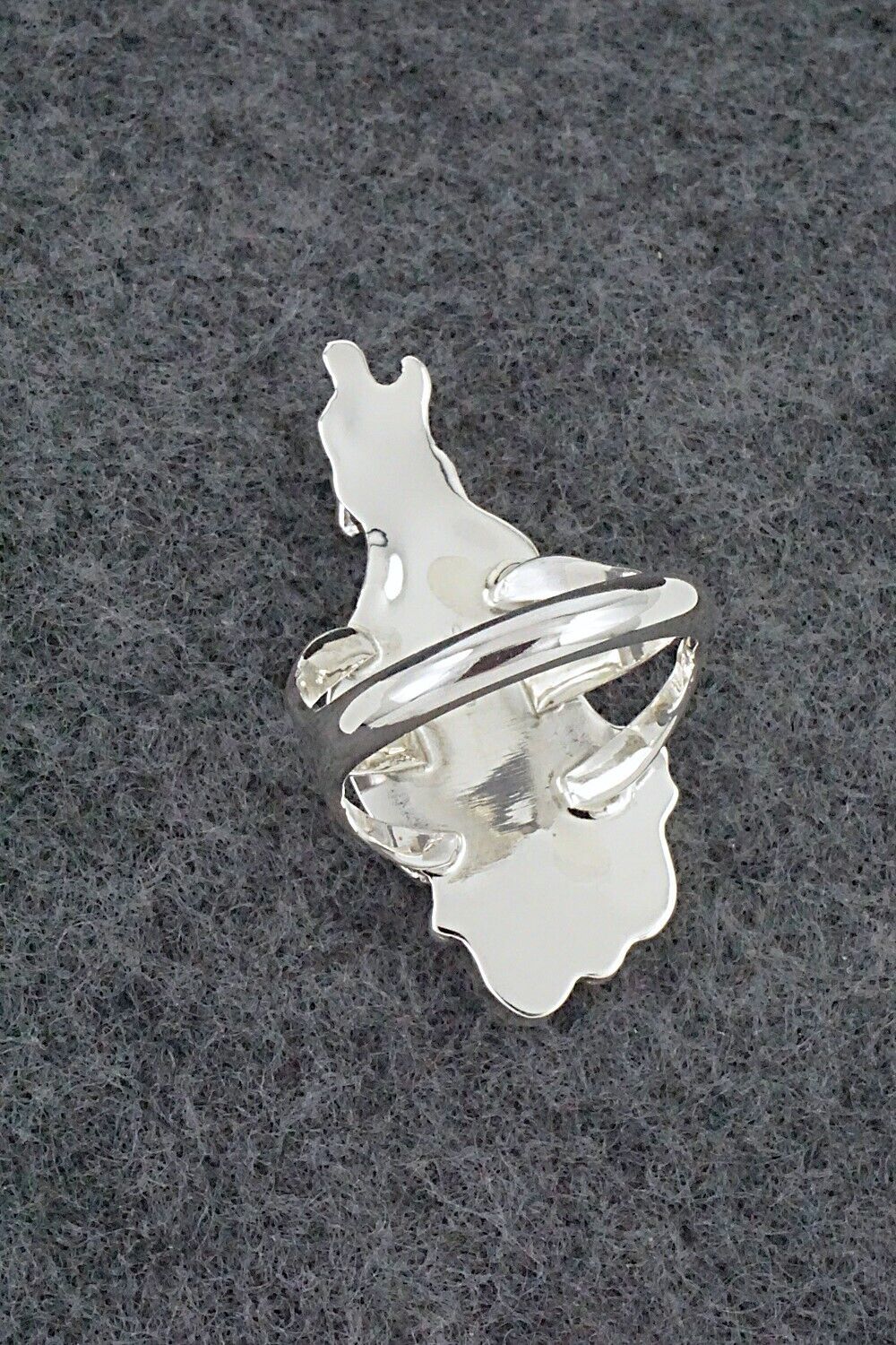 Turquoise & Sterling Silver Ring - William Begay - Size 8