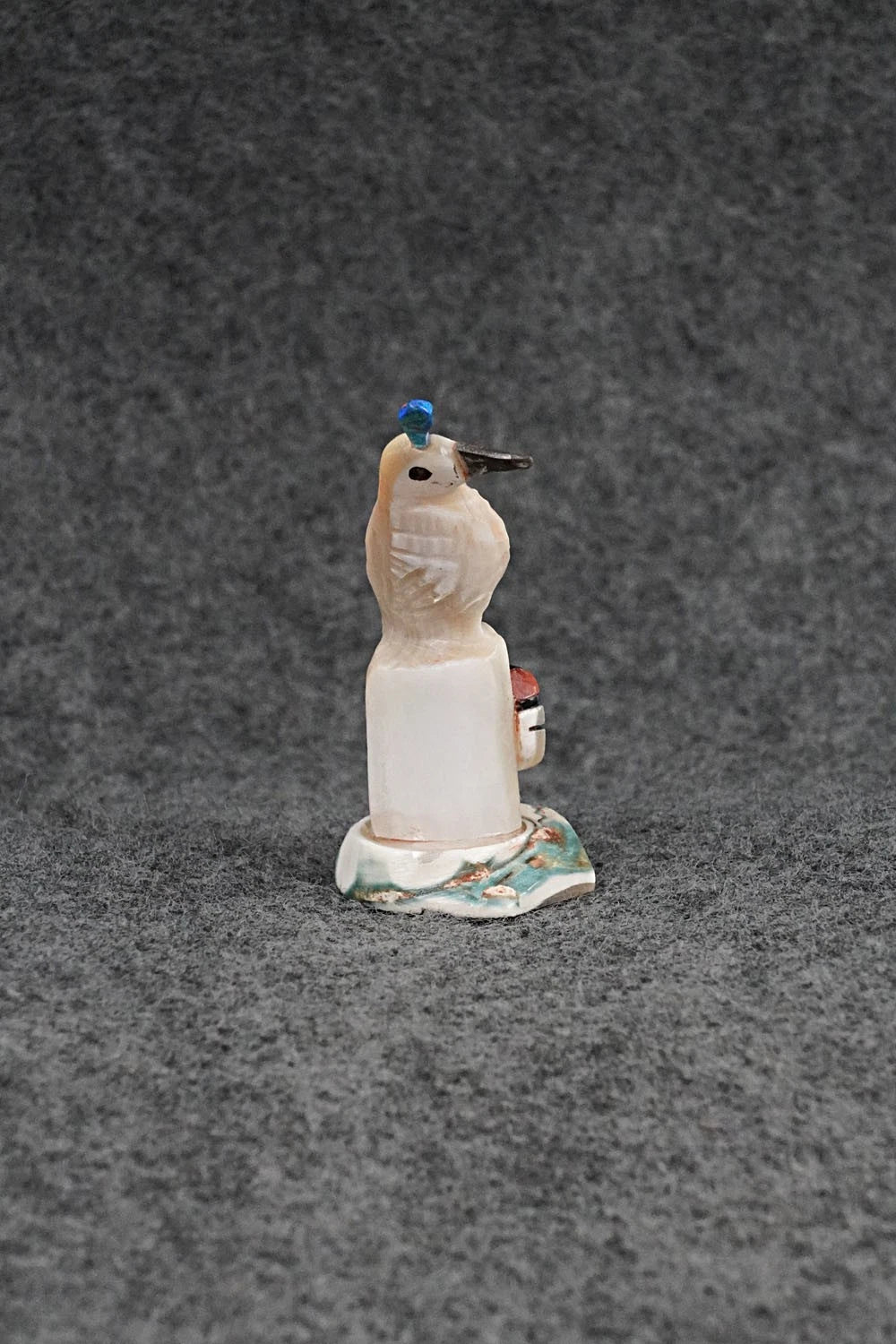 Quail Zuni Fetish Carving - Darrin Boone