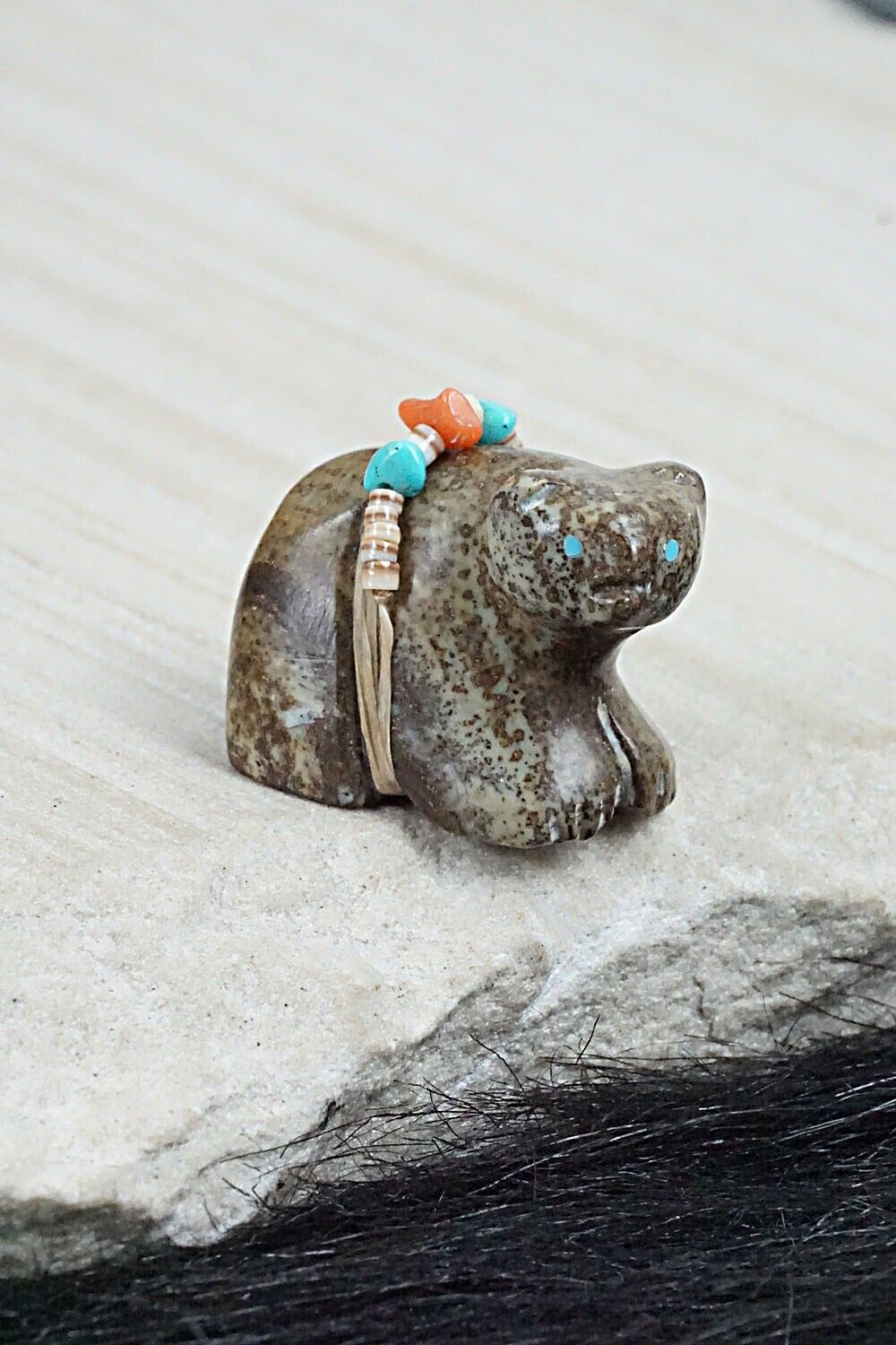Bear Zuni Fetish Carving - Darrell Westika