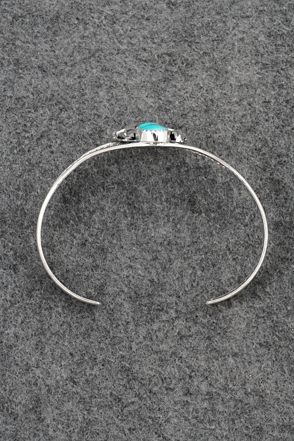 Turquoise & Sterling Silver Bracelet - Harry B. Yazzie