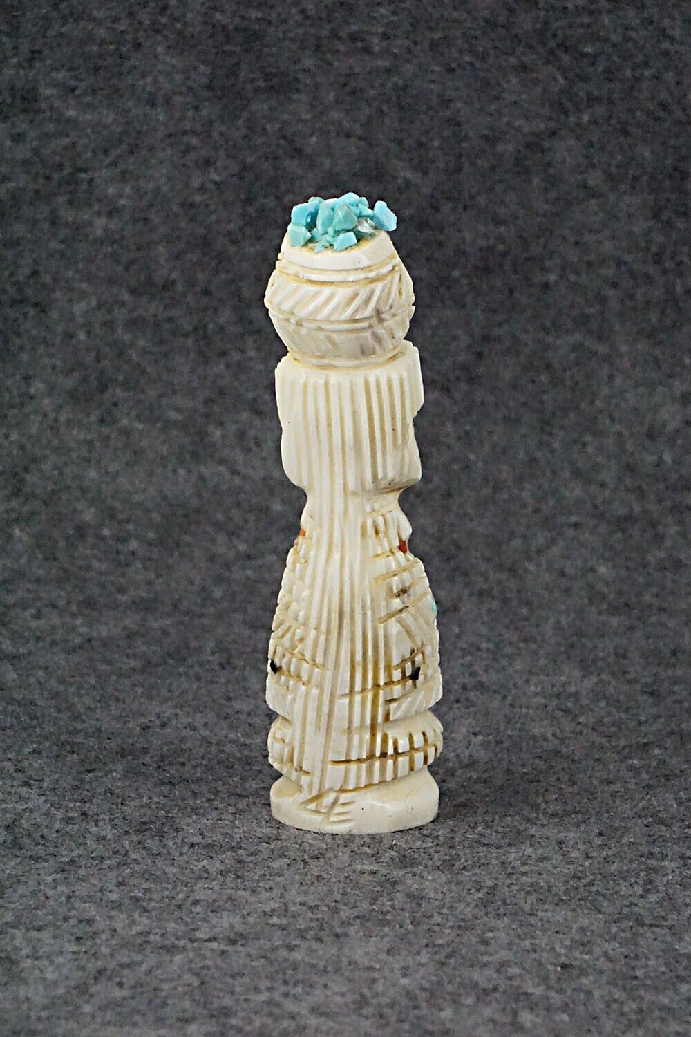 Corn Maiden Zuni Fetish Carving - Carl Etsate