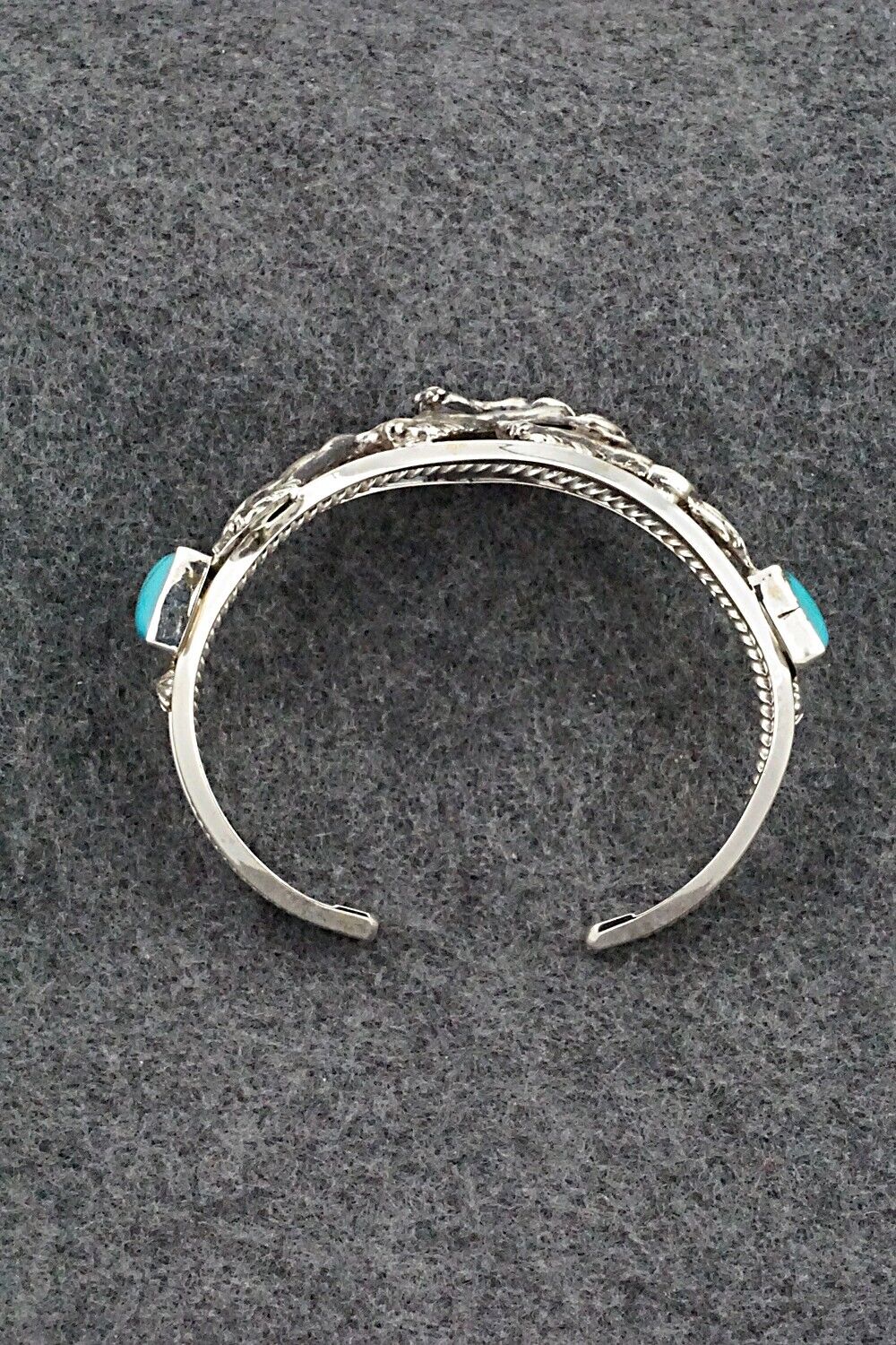 Turquoise & Sterling Silver Bracelet - Bobby Platero
