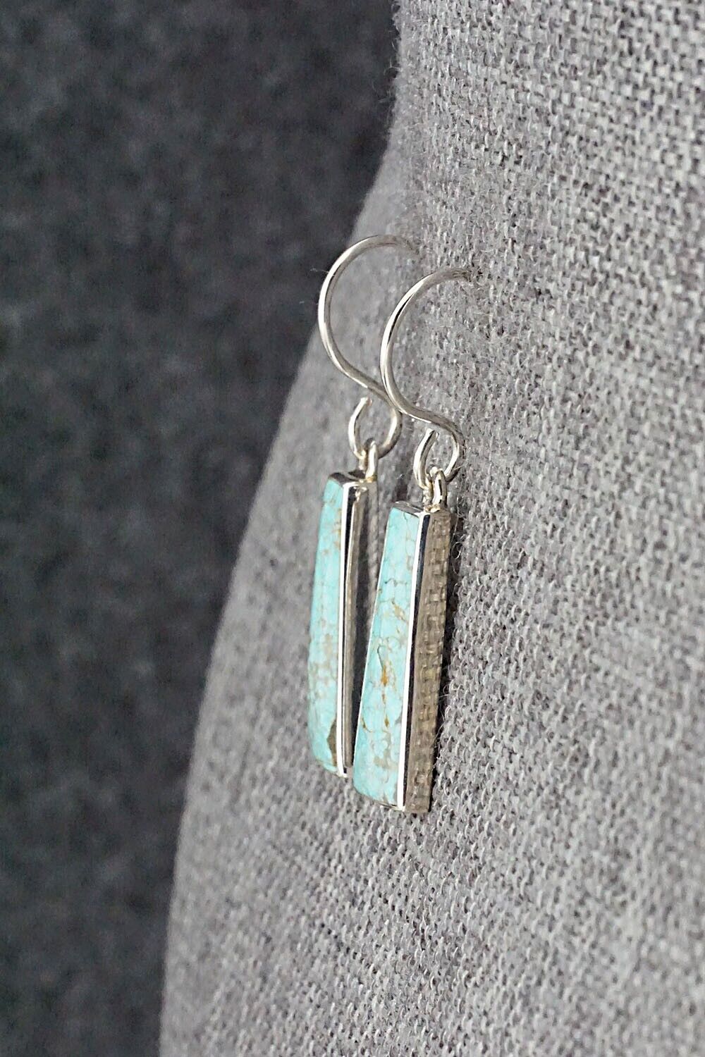 Turquoise & Sterling Silver Earrings - Cathy Webster