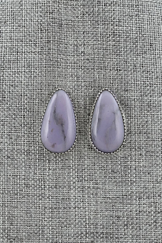 Morado & Sterling Silver Earrings - Murray Hannaweeka