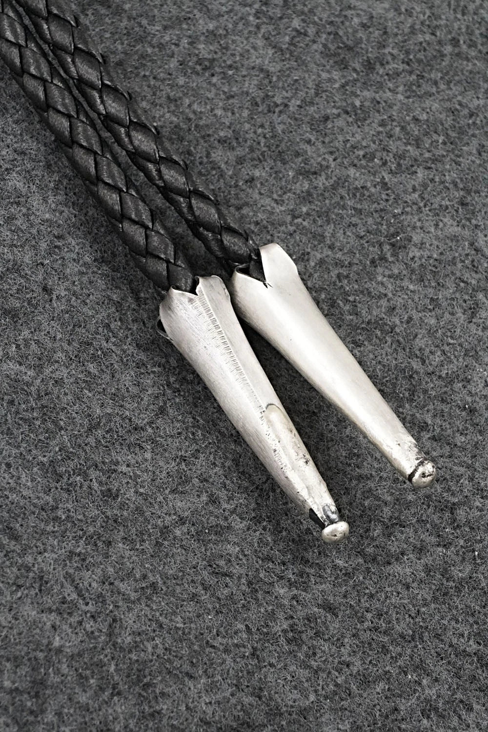 Turquoise & Sterling Silver Bolo Tie - Bobby Johnson