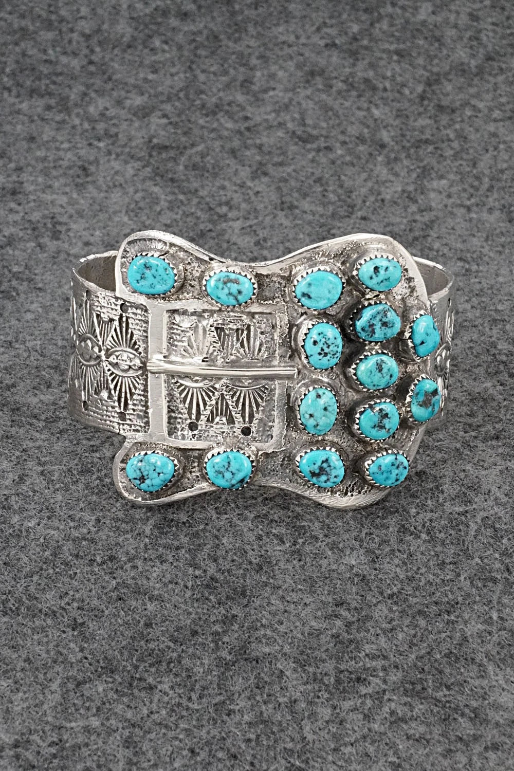 Turquoise & Sterling Silver Bracelet - Delbert Arviso
