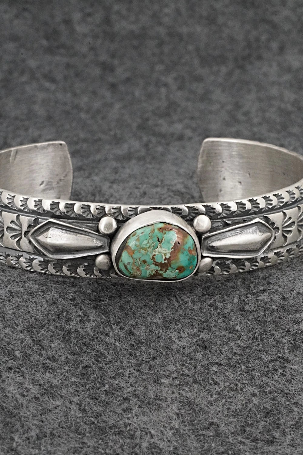 Turquoise & Sterling Silver Bracelet - Randy Boyd