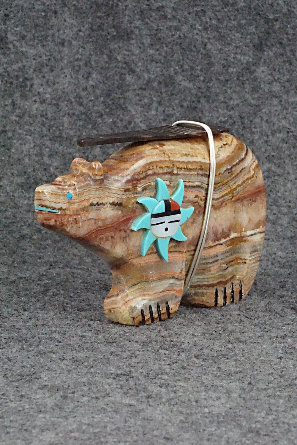 Bear Zuni Fetish Carving - Darrin Boone