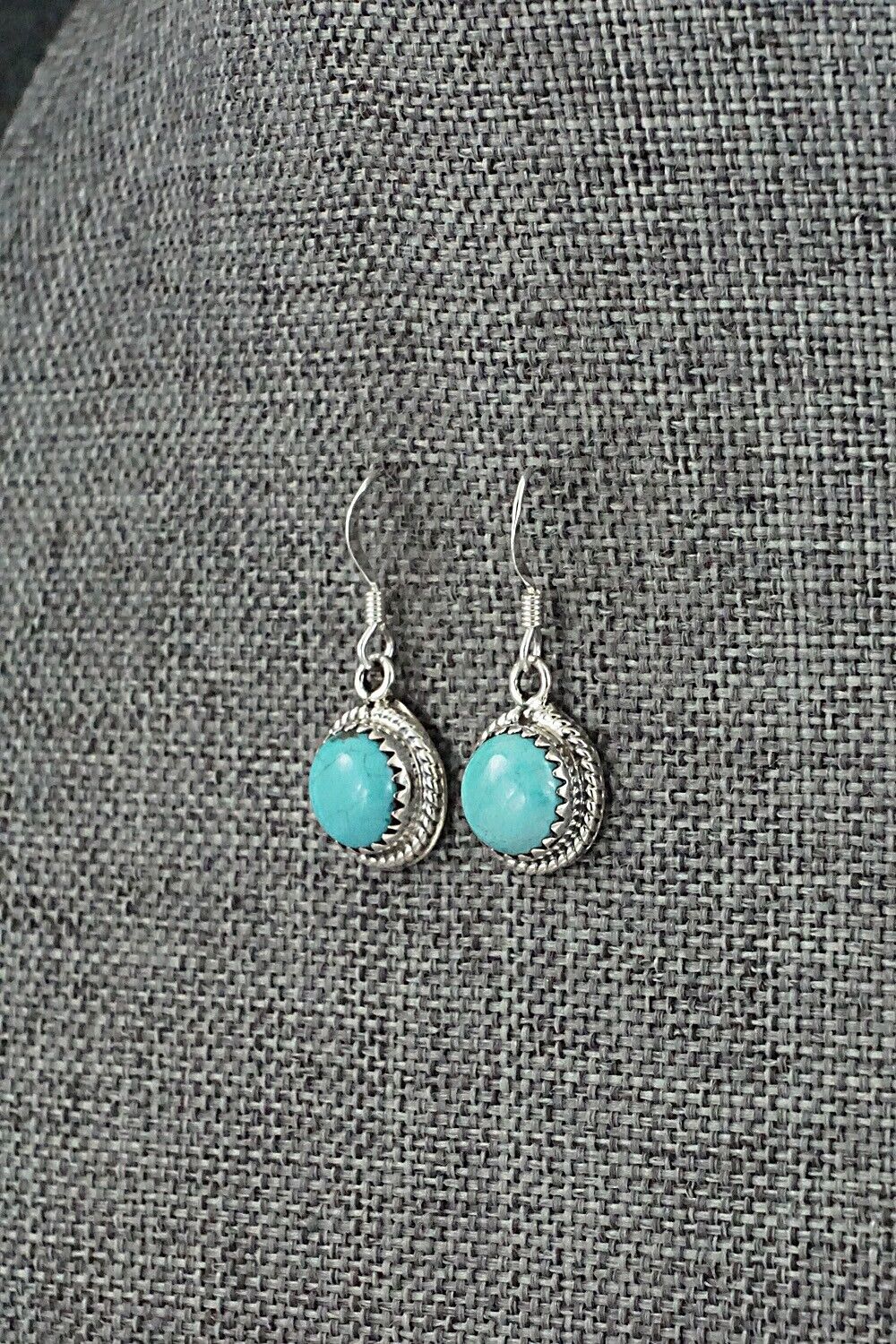 Turquoise & Sterling Silver Earrings - Sharon McCarthy