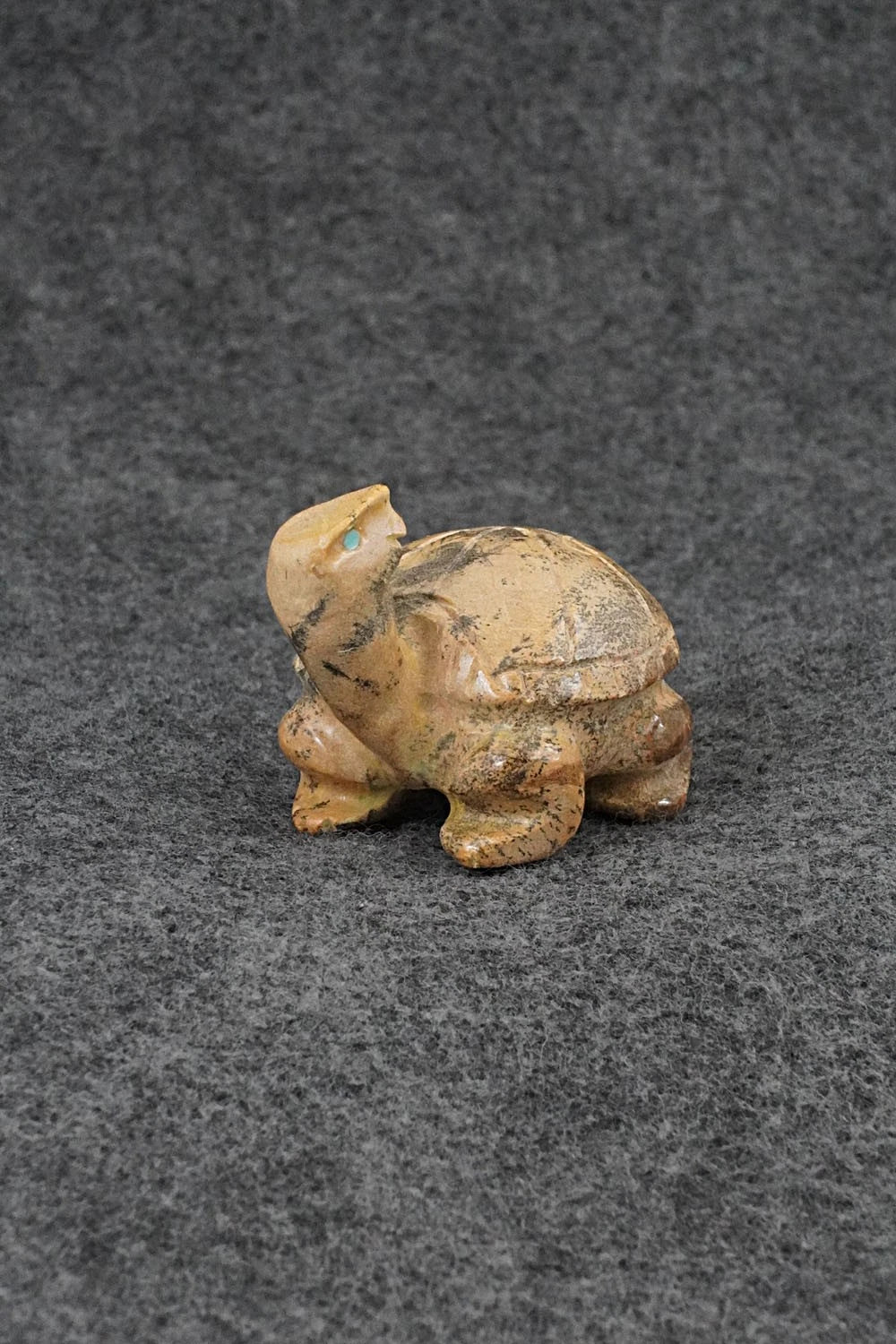 Turtle Zuni Fetish Carving - Freddie Leekya