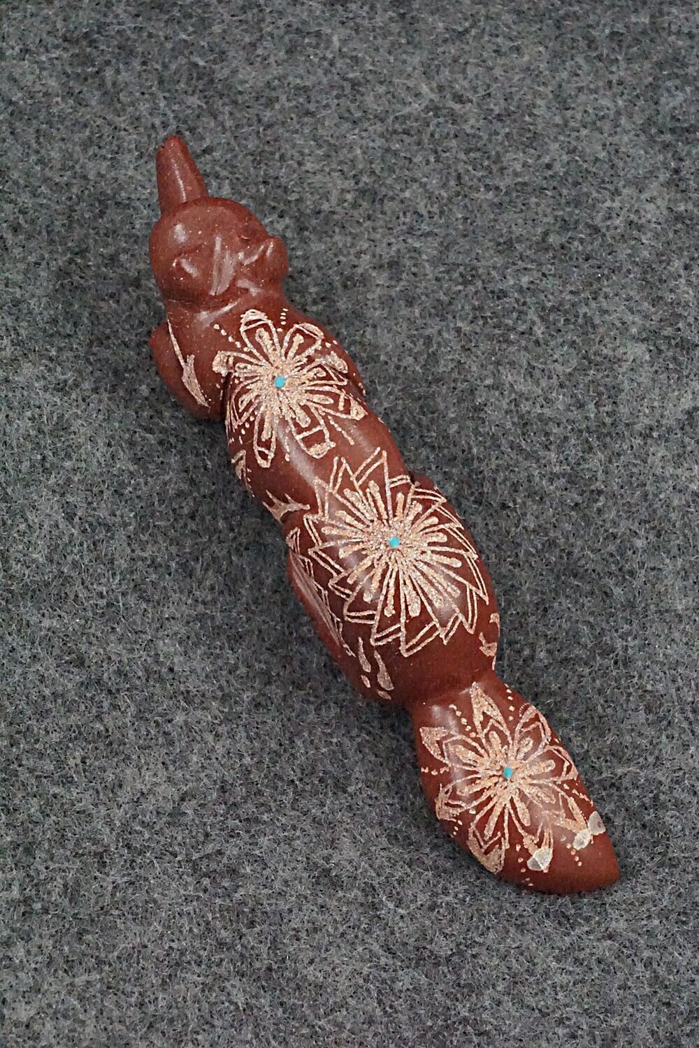 Wolf Zuni Fetish Carving - Adrian Cachini