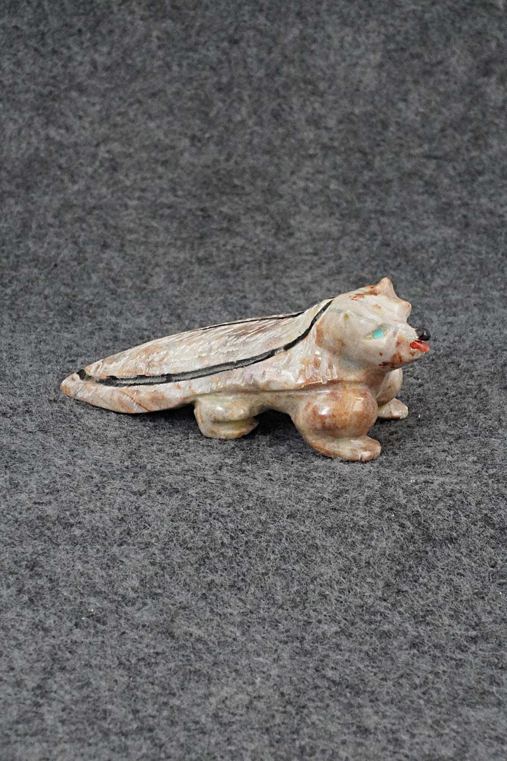 Badger Zuni Fetish Carving - Freddie Leekya