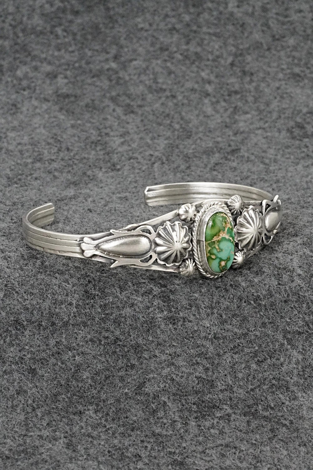 Turquoise & Sterling Silver Bracelet - Sharon McCarthy