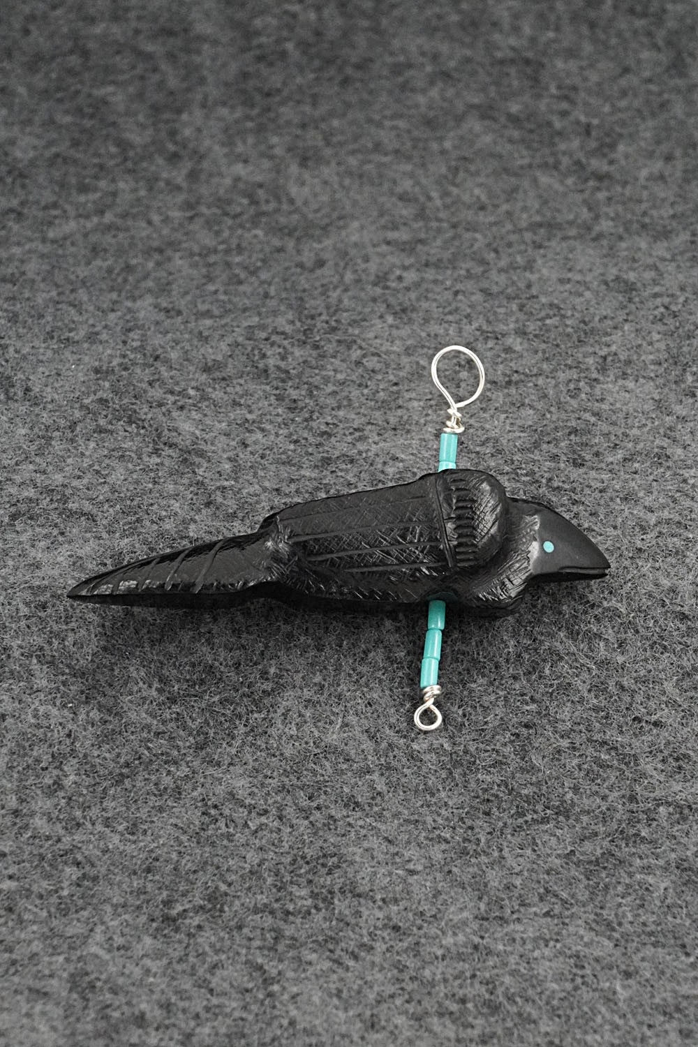 Crow Zuni Fetish Carving - Herb Halate