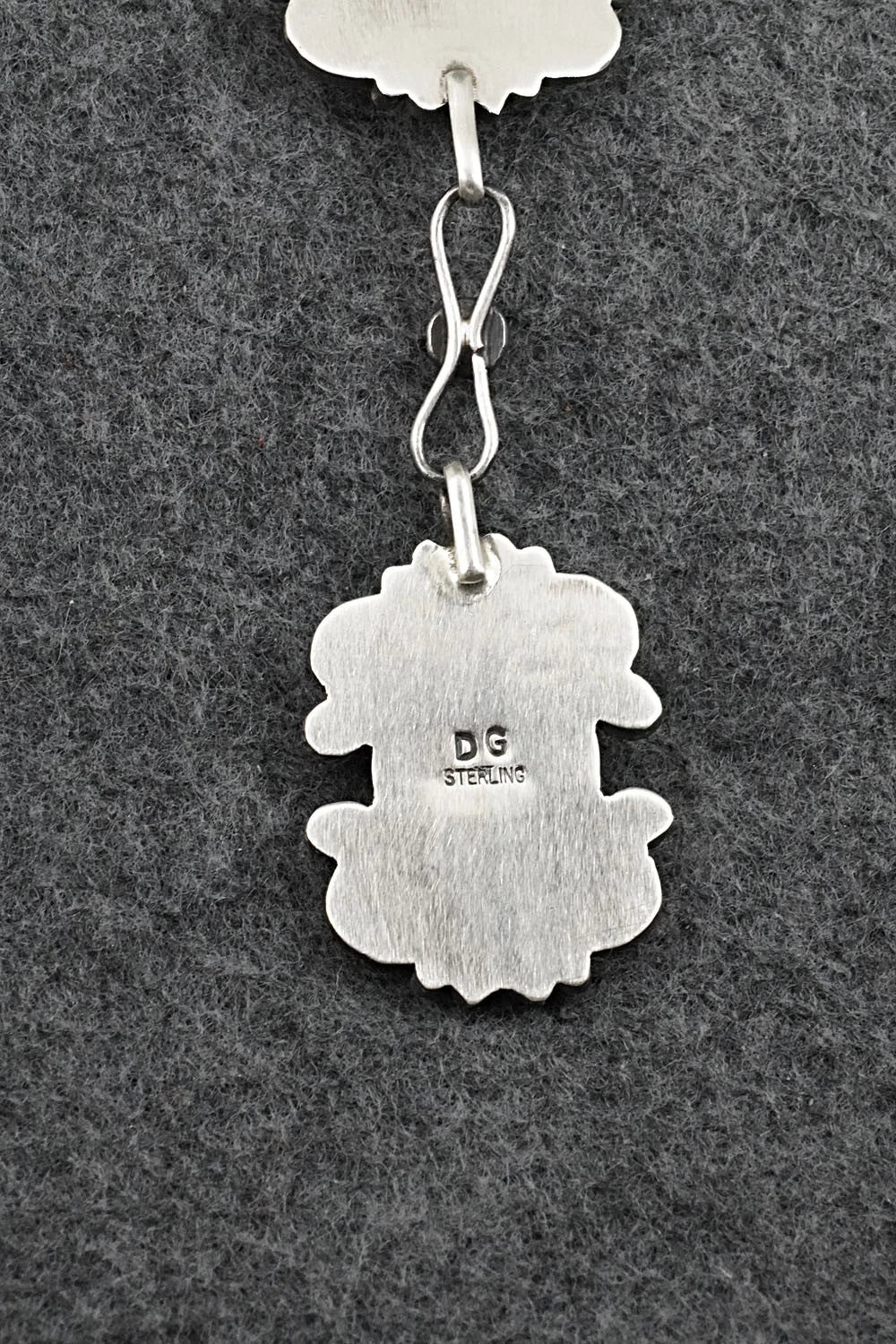 Turquoise & Sterling Silver Necklace - Derrick Gordon