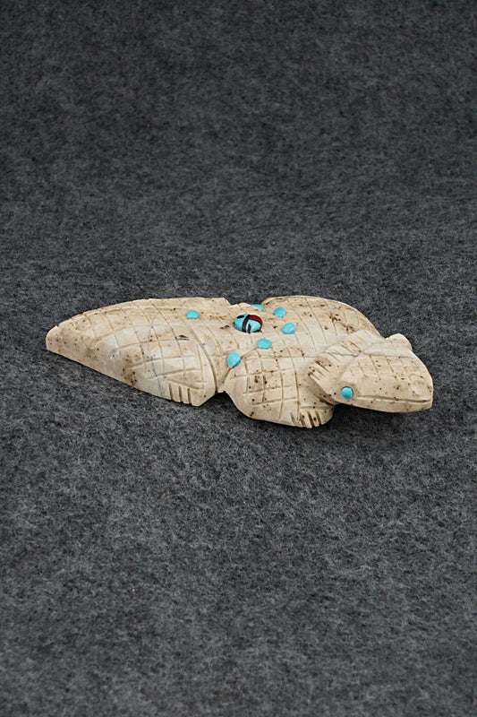 Horned Toad Zuni Fetish Carving - Danette Laate