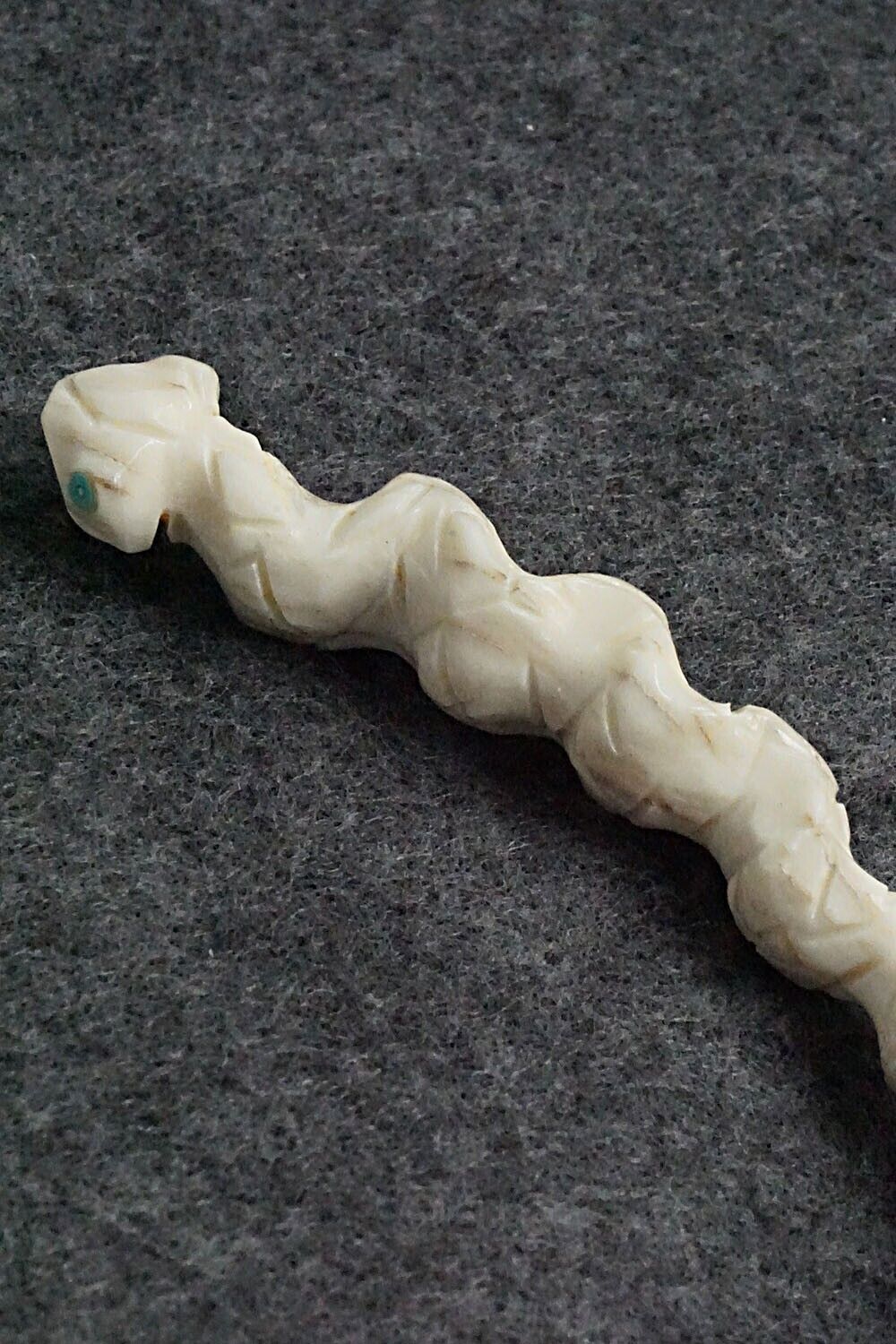 Rattlesnake Zuni Fetish Carving - Allison White