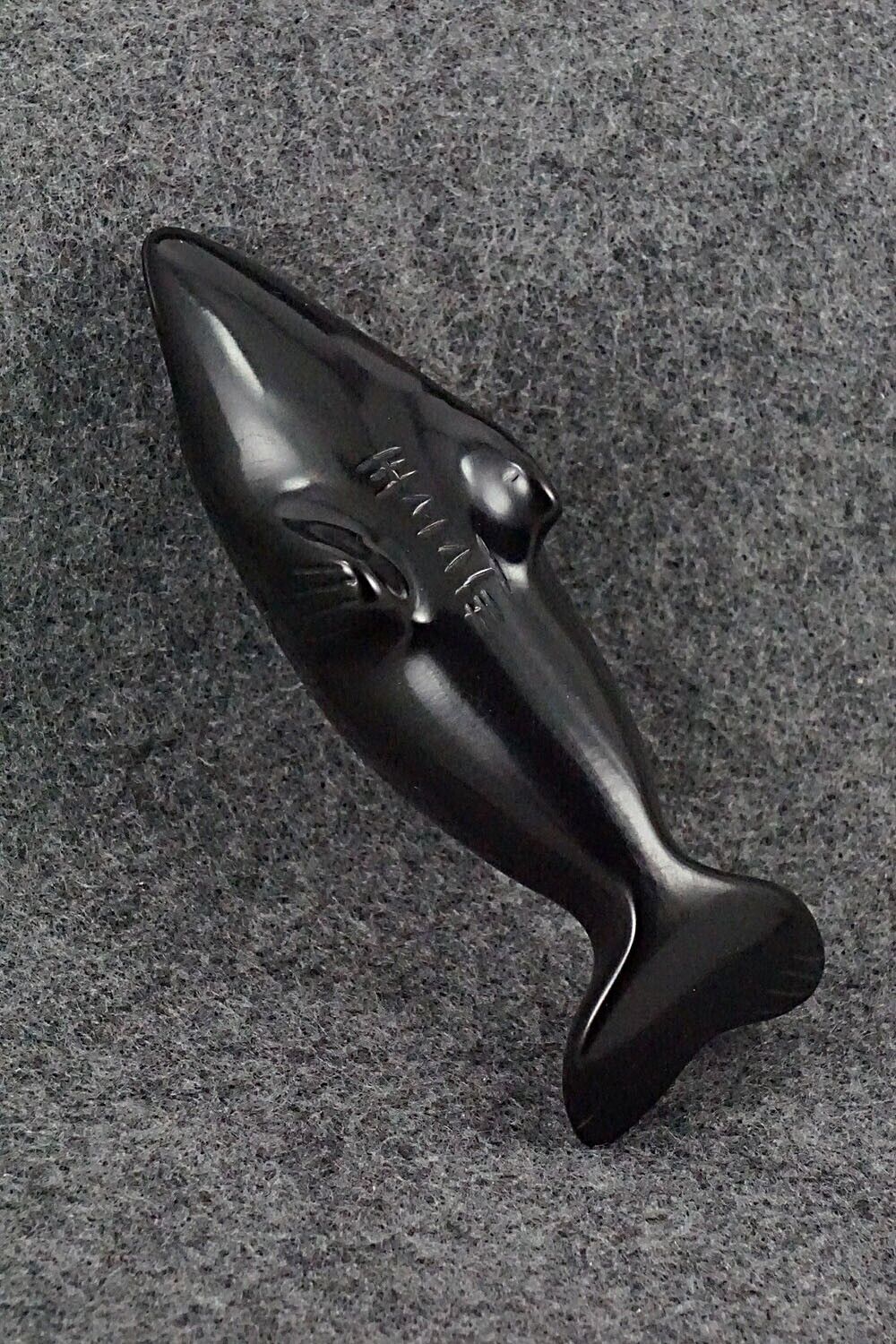 Dolphin Zuni Fetish Carving - Herbert Halate