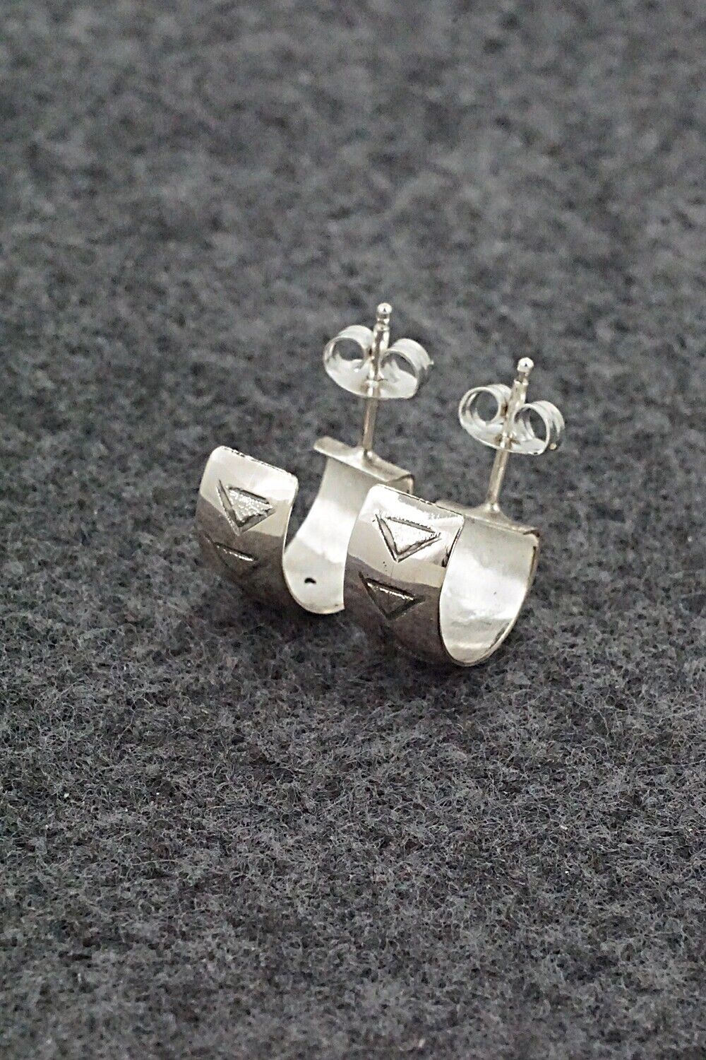 Sterling Silver Hoop Earrings - Nora Ashley